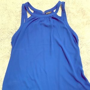 Bright Blue Express Blouse